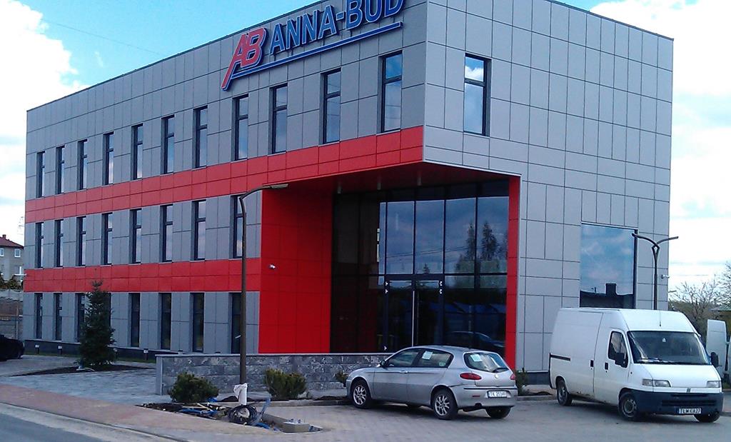 Budowa siedziby spółki ANNA-BUD w Bilczy